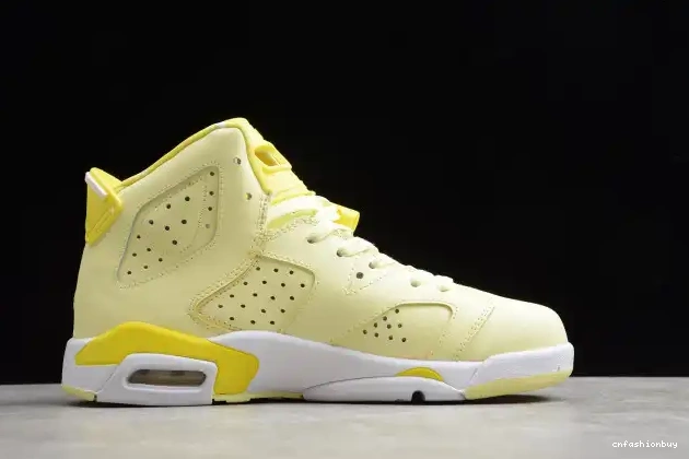 Dynamic 6 Air 543390-800 Jordan (GS) Yellow Floral Retro 0403